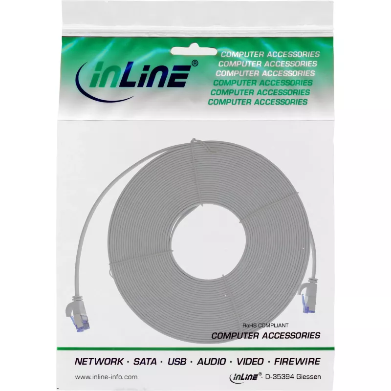 S-Conn 75715 verkkokaapeli harmaa 5 m Cat6a S/FTP (S-STP) (75715)