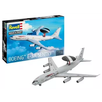 Muovimalli REVELL Boeing E-3A Sentry lentokoneen pienoismallirakennussarja mittakaavassa 1:144