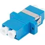 Kuituadapteri LANBERG FA-LCUP-SD01-0001-BU Singlemode LC/UPC duplex-adapteri, sininen