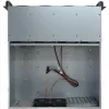 Palvelinkotelo Inter-Tech 4U-4408 rack musta, hopea