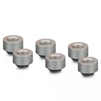 Thermal Grizzly DeltaMate Extender MF10 – vesijäähdytysliitäntä, mattamusta nikkeli, 6 kpl (TG-DM-FIT-6206)
