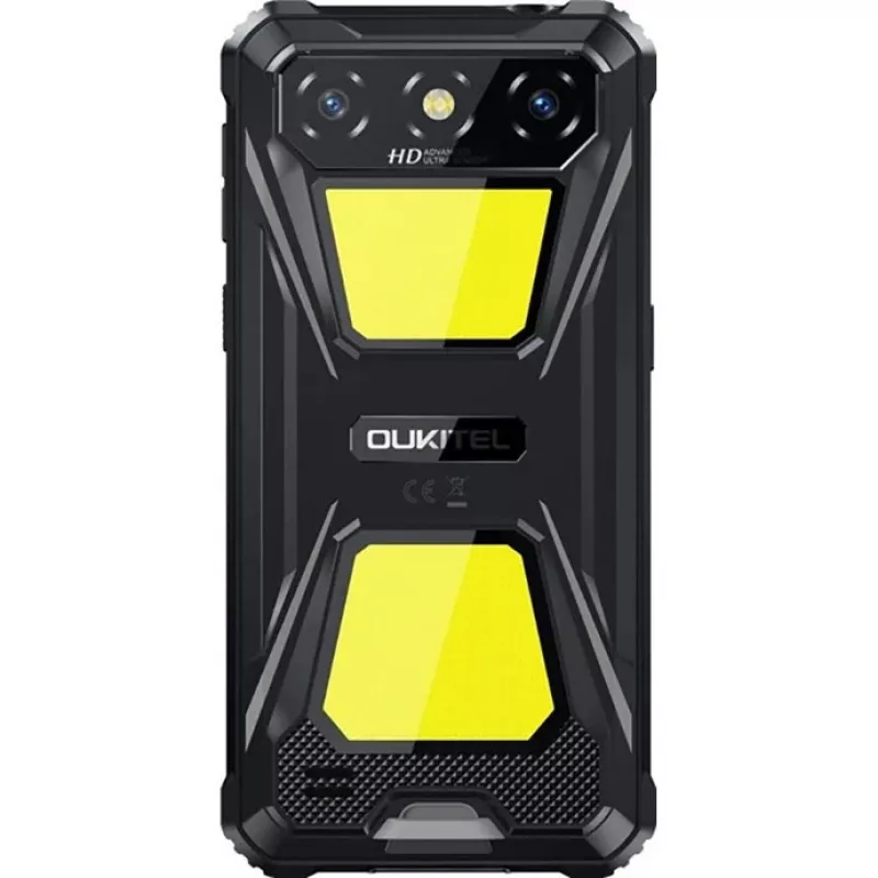 OukiTel G5 -älypuhelin 6 inch näyttö, 4 GB RAM, 128 GB tallennustila, 6300 mAh akku, musta