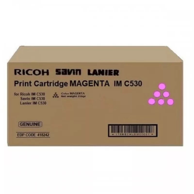 Ricoh 418242 värikasetti 1 kpl alkuperäinen magenta