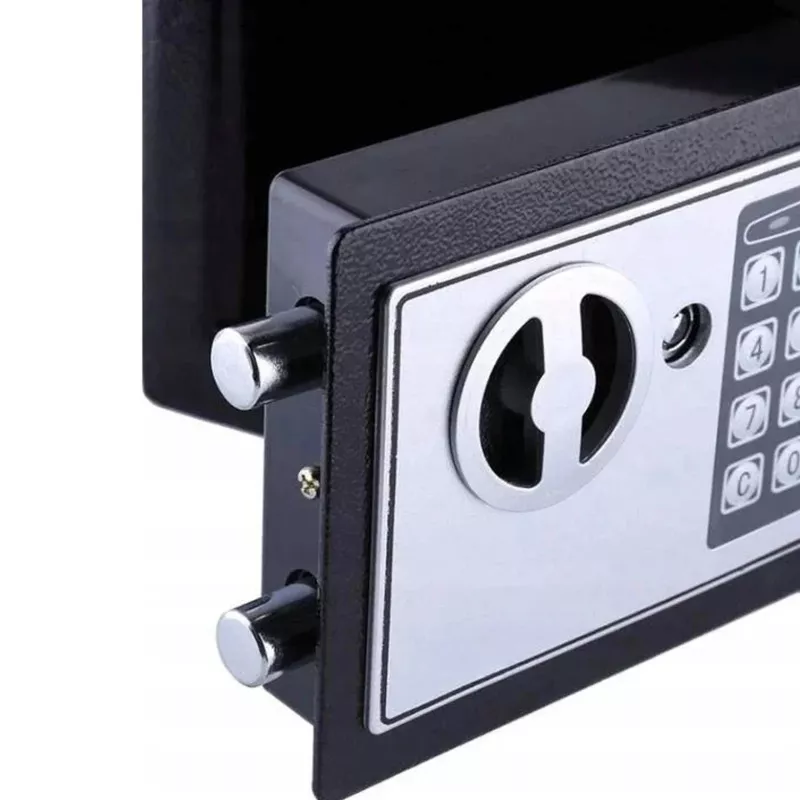 Extralink Home S-406 sähköinen kassakaappi numerokoodilla ja avaimilla