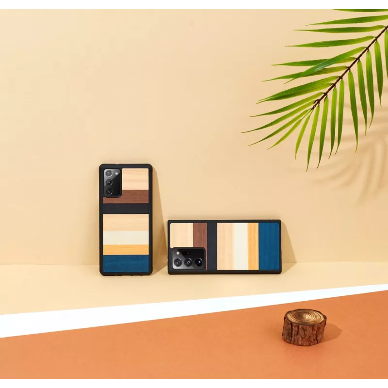 Puhelinkotelo Man and Wood Samsung Galaxy Note 20 — musta