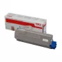 OKI 44315307 väriainekasetti, syaani, 6000 sivua (C610)