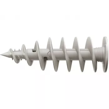 Ruuvi-tulppa Fischer 570349 FID II Plus 80 mm valkoinen 25 kpl