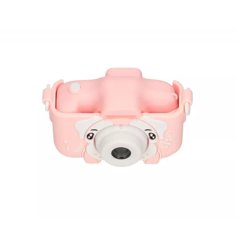 Extralink Camera Kids Camera H28 Dual pinkki 1080P 30fps, 2.0 tuuman näyttö