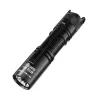 Käsivalaisin Nitecore MT1A Pro — LED 50 lm, USB ladattava, 1100 mAh, alumiini, vedenpitävä, iskunkestävä, musta