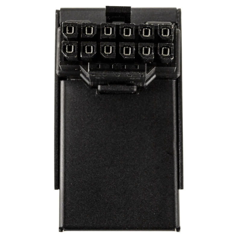 Kolink Core Pro 12V-2x6 90 asteen sovitin – tyyppi 2, musta