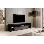 Cama TV-taso TORO 200 musta/harmaa kiiltävä