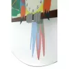 NeXtime kello 8168 Lorre, Ø43 cm, seinäkello, monivärinen