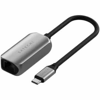 Satechi USB-C-sovitin (1x USB-C-uros 1x Gigabit LAN (1/2,5 Gbit/s)) ST-AE25M