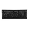 CHERRY DC 2000 näppäimistö, hiiri sisältyy, yleispätevä, USB, QWERTY, tšekki, musta