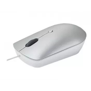 Lenovo 540 langallinen optinen molempikätinen hiiri USB Type-C, 3 DPI-tilaa, harmaa, 4 painiketta, 1,8 m kaapeli