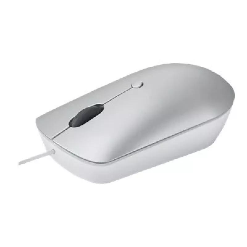 Lenovo 540 langallinen optinen molempikätinen hiiri USB Type-C, 3 DPI-tilaa, harmaa, 4 painiketta, 1,8 m kaapeli