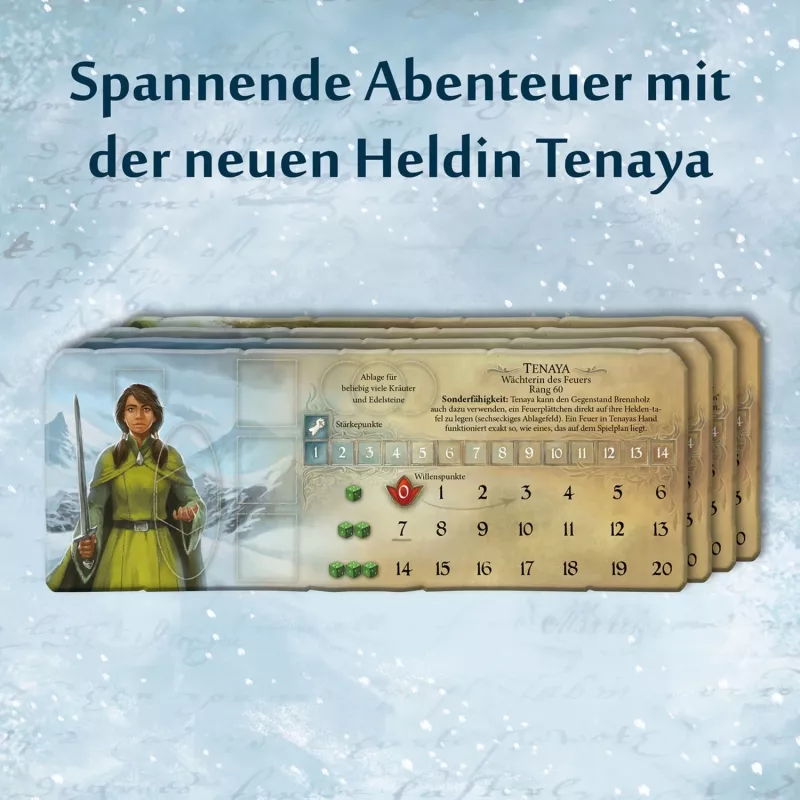 Die Legenden of Andor - The Eternal Cold, lautapeli