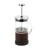French Press Jata HCAF1135 manuaalinen kahvinkeitin 0,35 l musta läpinäkyvä BPA-vapaa