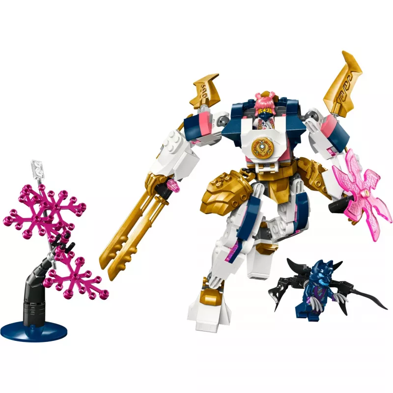 LEGO NINJAGO 71807 Soran Elemental Tech Mech Rising rakennussarja