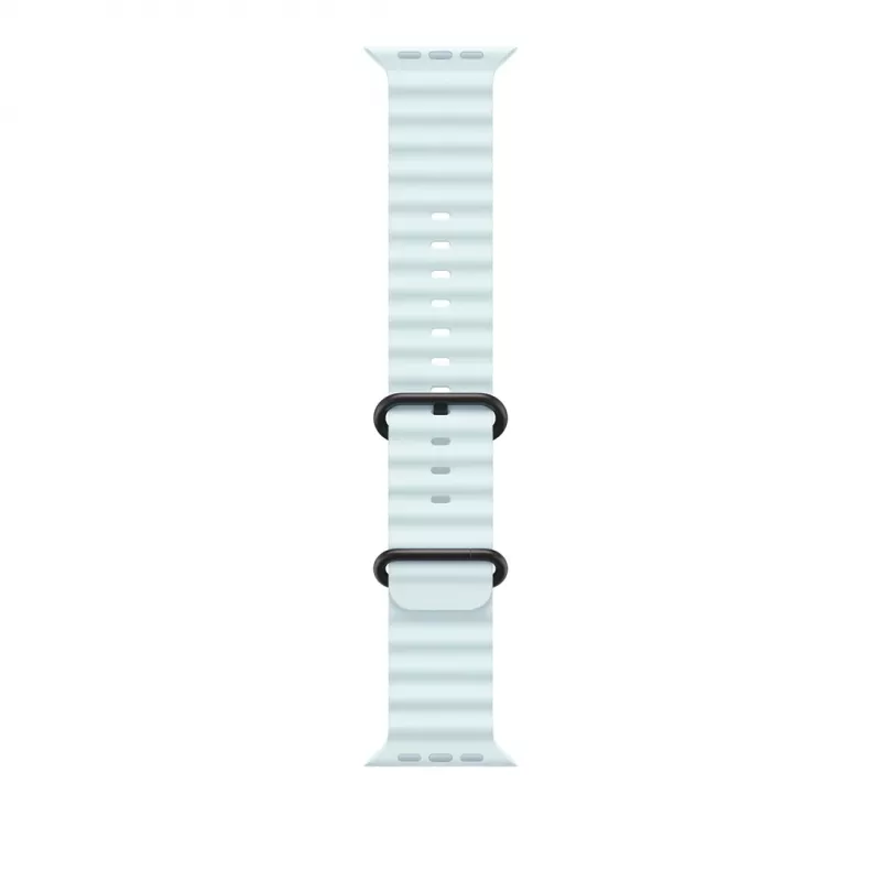 Apple 49mm Ice Blue Ocean -ranneke – musta titaaniviimeistely
