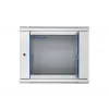 Seinäasennettava rack Extralink 9U 600x450 harmaa