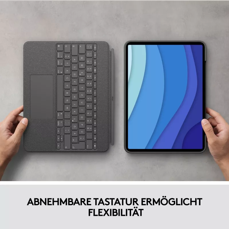Näppäimistö kotelolla iPad Pro 12.9