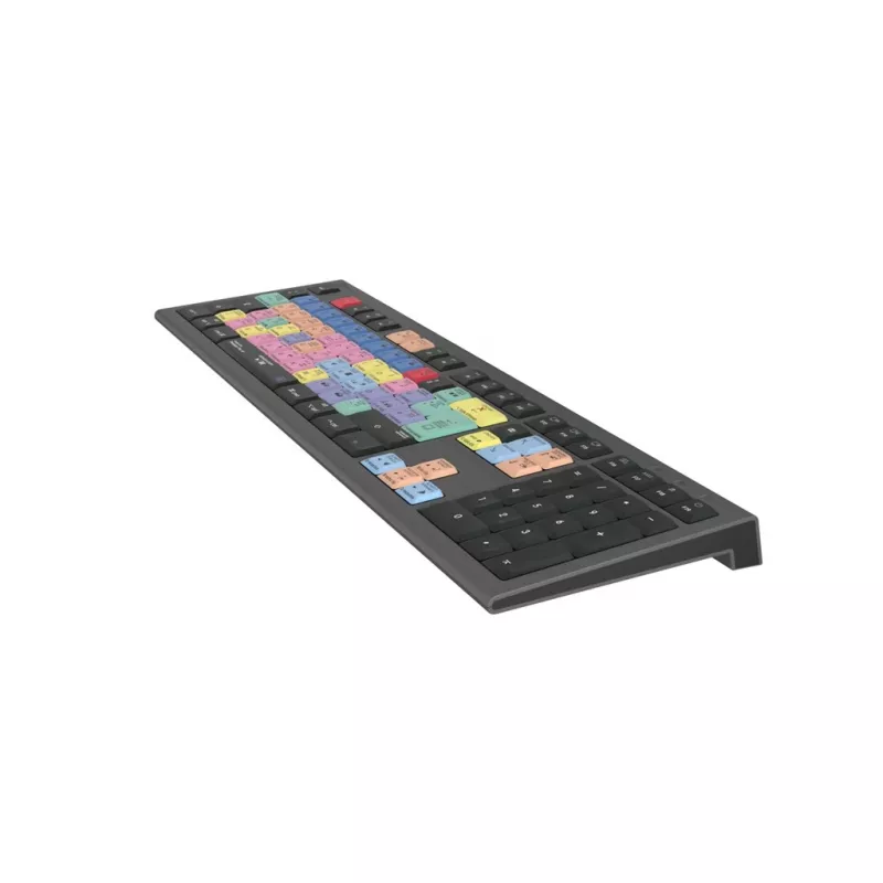 Logickeyboard Adobe Premiere Pro CC Astra 2 näppäimistö yleisnäppäimistö USB QWERTZ saksa harmaa