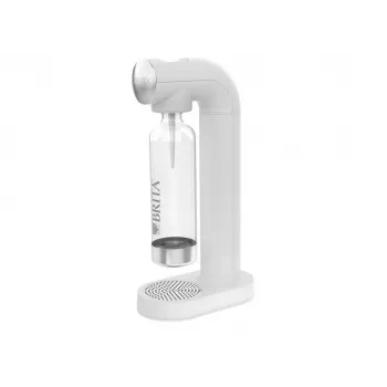 Saturatorflasche BRITA SodaONE valkoinen — pullo, 60 L teho, BPA-vapaa, 450×129×240 mm