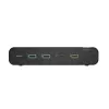 Belkin F1DN204KVM-UNN4 Universal Secure Dual-Head 4P pöytäkoneen KVM-kytkin