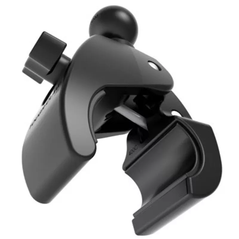 RAM Mounts RAP-B-400U Tough-Claw pieni puristinkiinnityspohja 1 tuuman (2,54 cm) pallolla, 0,625–1,14 tuuman kiskoille