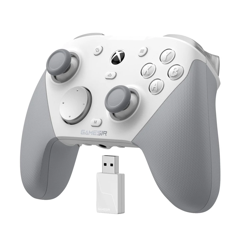 GameSir-peliohjain G7 PRO Mech White – langallinen/langaton tuki, ergonominen asettelu