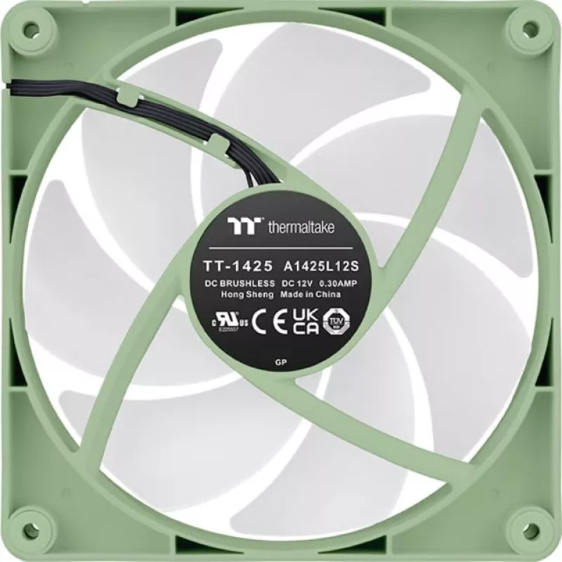 Thermaltake CT140 ARGB Sync kotelotuuletin 140 mm, 500–1500 rpm, Matcha Green, 2 kpl