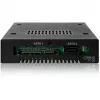 ICY DOCK - ToughArmor - MB992SK-B - SATA - sovitin - 2x 2,5 inch > 3,5 inch - SATA 6 Gbit/s - turvalukko - metalli - LED - enintään 9,5 mm korkeus