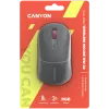 Canyon MW-22 2in1 RGB langaton hiiri - harmaa - Bluetooth/RF - 1 600 dpi - ladattava