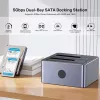 Unitek kloonausasema 2X SATA 2,5/3,5 USB 5GB