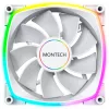 Montech RX140 PWM 140 mm ARGB-kotelotuuletin - valkoinen