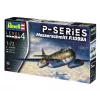 Muovimalli lentokone REVELL Messerschmitt P.1099A-P-SER mittakaava 1/72