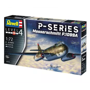 Muovimalli lentokone REVELL Messerschmitt P.1099A-P-SER mittakaava 1/72
