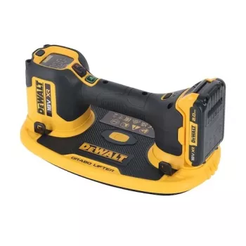 Imukuppinostin DeWalt GRABO DCE590N 18V, langaton, kannettava, 1 imukuppi, maks. kuorma 120 kg