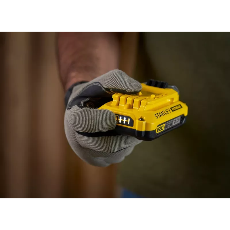 STANLEY SFMCD700D2A-QW 20V porakone-ruuvinväännin