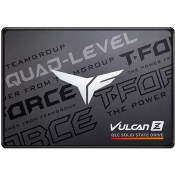 VULCAN Z QLC 2 TB, SSD musta/harmaa, SATA 6 Gb/s, 2,5