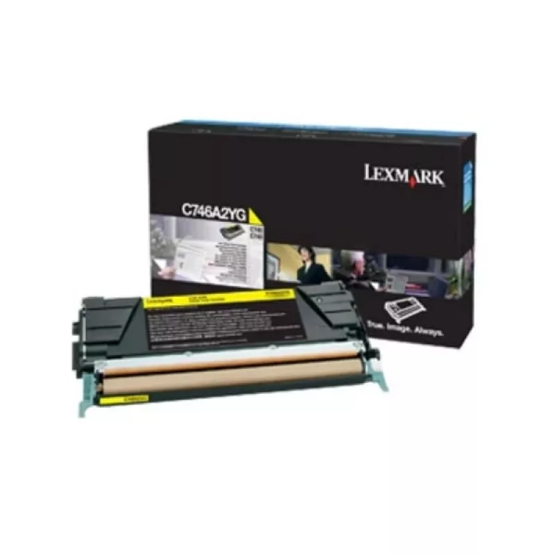 Värikasetti Lexmark C746A3YG 10000 sivua keltainen
