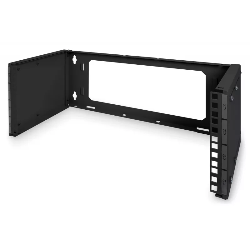 Seinäasennusteline Digitus DN-19 PB-4U-SW