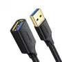 Ugreen-jatkokaapeliadapteri USB 3.0 (naaras) - USB 3.0 (uros) 2 m (musta)