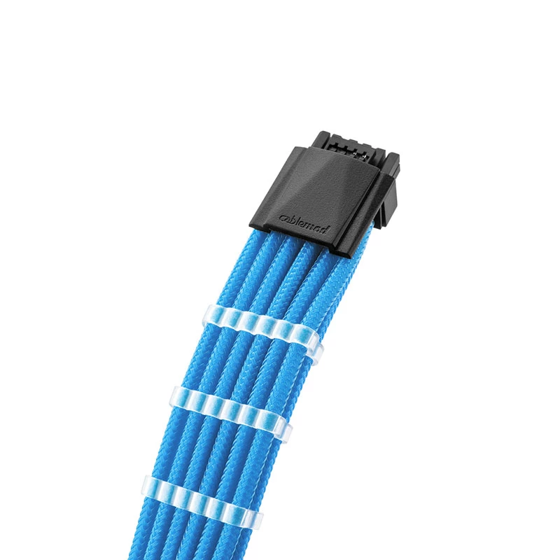 CableMod C-Series PRO ModMesh 12VHPWR 3x PCI-e kaapeli Corsair - 60 cm, vaaleansininen