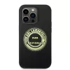 Karl Lagerfeld Soft Cover silikonikuori RSG musta Apple iPhone 14 Pro KLHCP14LSRSGRCK