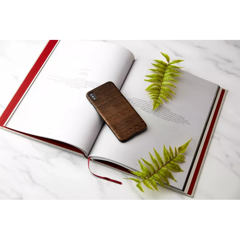 Puhelinkotelo man and wood iPhone XS Max — koala musta