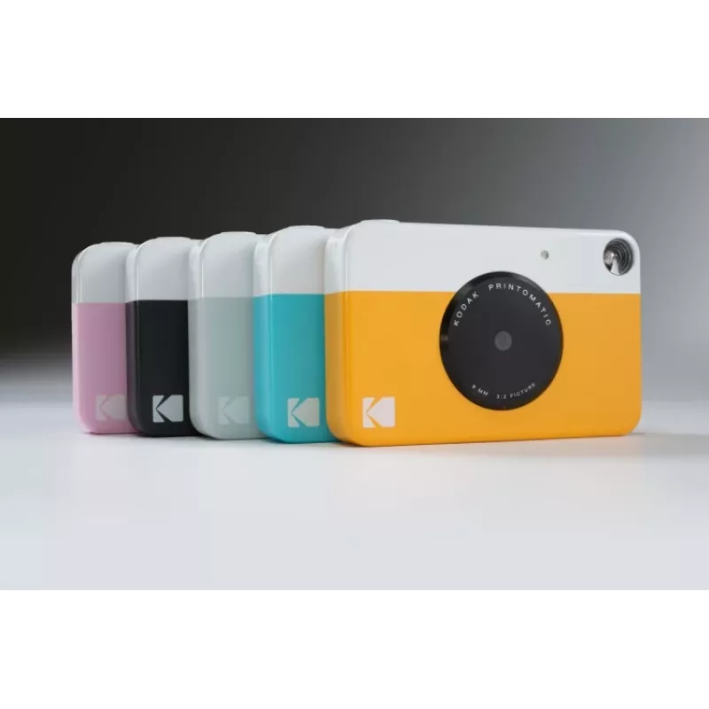 Kodak PRINTOMATIC pikakamera, 2x3'', keltainen
