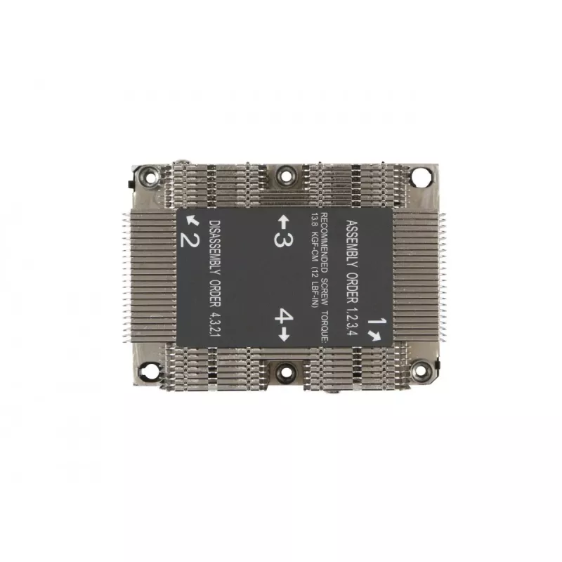 Super Micro Supermicro - prosessorijäähdytin - (kanta P) - 2U - SUPERMICRO X11SPW-CTF, X11SPW-TF (SNK-P0068PS)