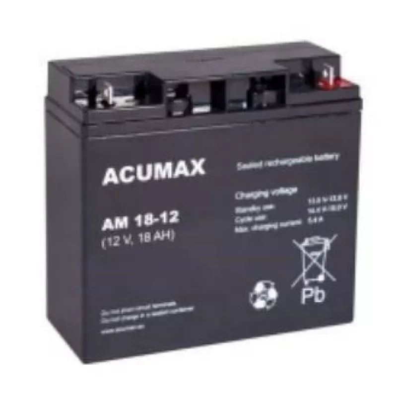 Akku Electronic AM 18-12 VRLA AGM 12 V 18 Ah